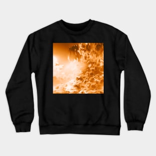 Orange Super Sky Crewneck Sweatshirt